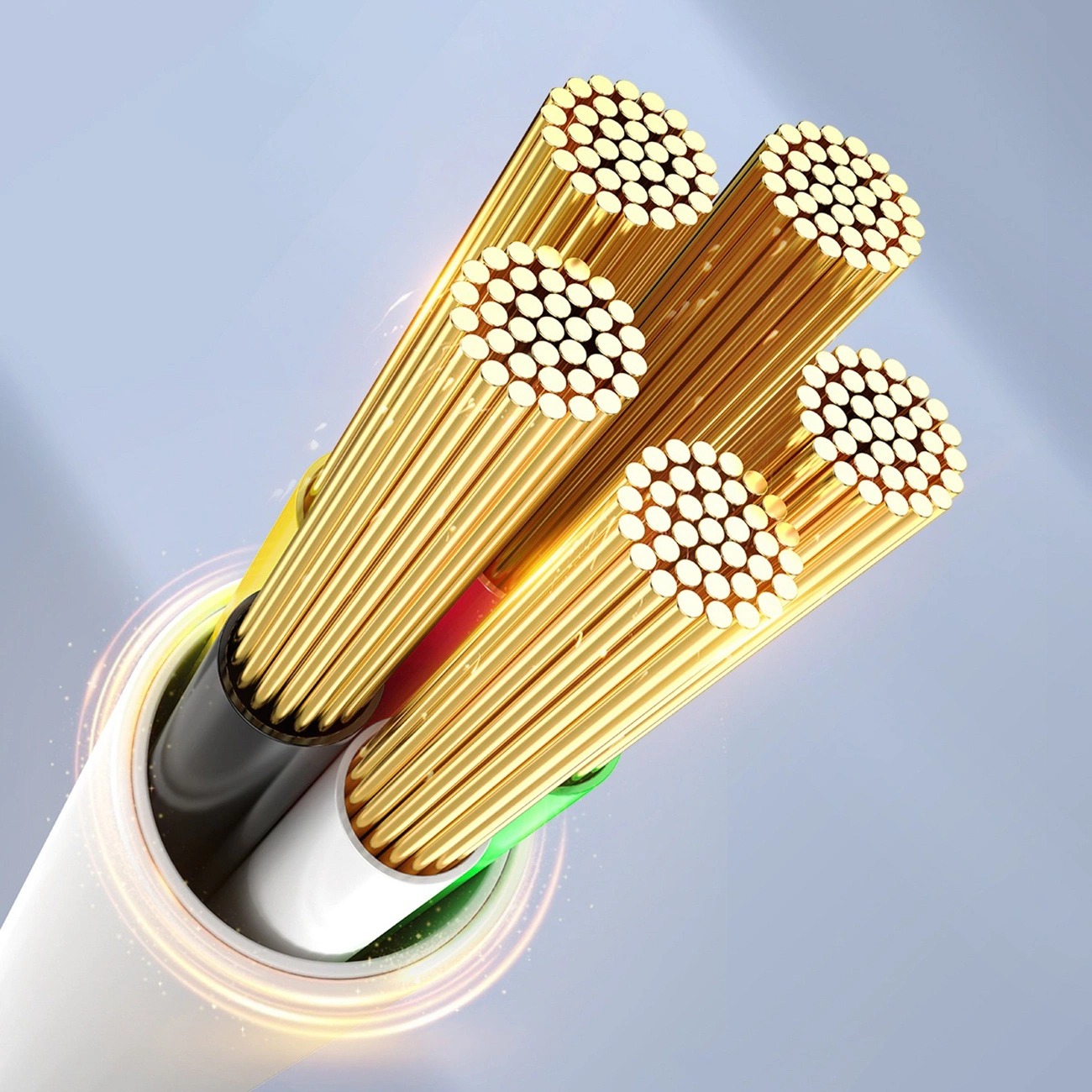 USB-C Data and Charging Cable - USB-C Orico CDX, 60W, 1m, White