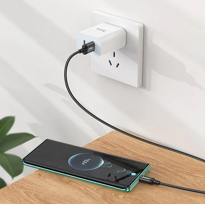 USB-A to USB-C Data and Charging Cable HOCO X89, 18W, 2m, Black