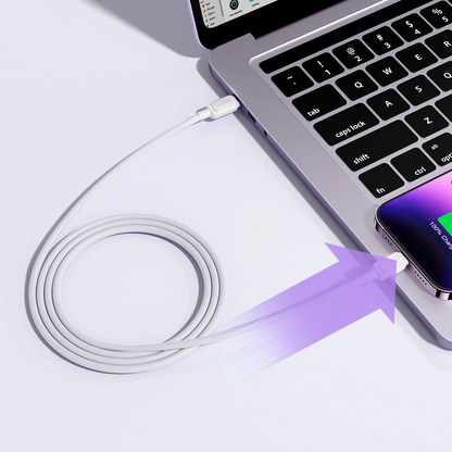USB-C to Lightning Data and Charging Cable Joyroom S-A14, 30W, 1.2m, White