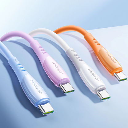 USB-C Data and Charging Cable - USB-C Joyroom S-A59 Vibrant, 60W, 1.2m, Blue