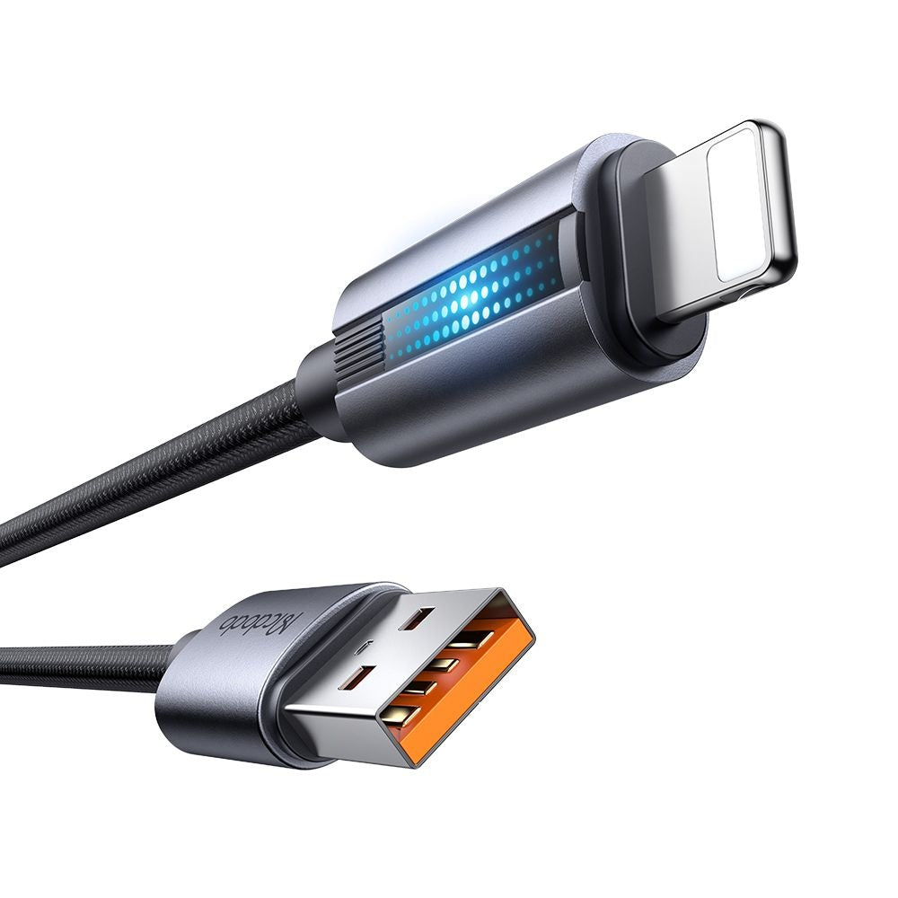 USB-A to Lightning McDodo CA-5660 Data and Charging Cable, 18W, 1.2m, Black