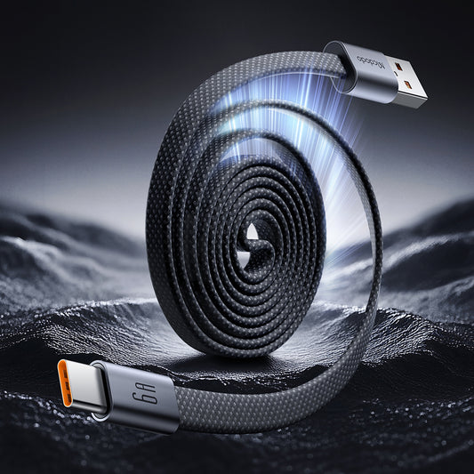 USB-A to USB-C Data and Charging Cable McDodo CA-1200, 60W, 1m, Black