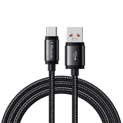 USB-A to USB-C McDodo CA-4730 Data and Charging Cable, 120W, 1.5m, Black