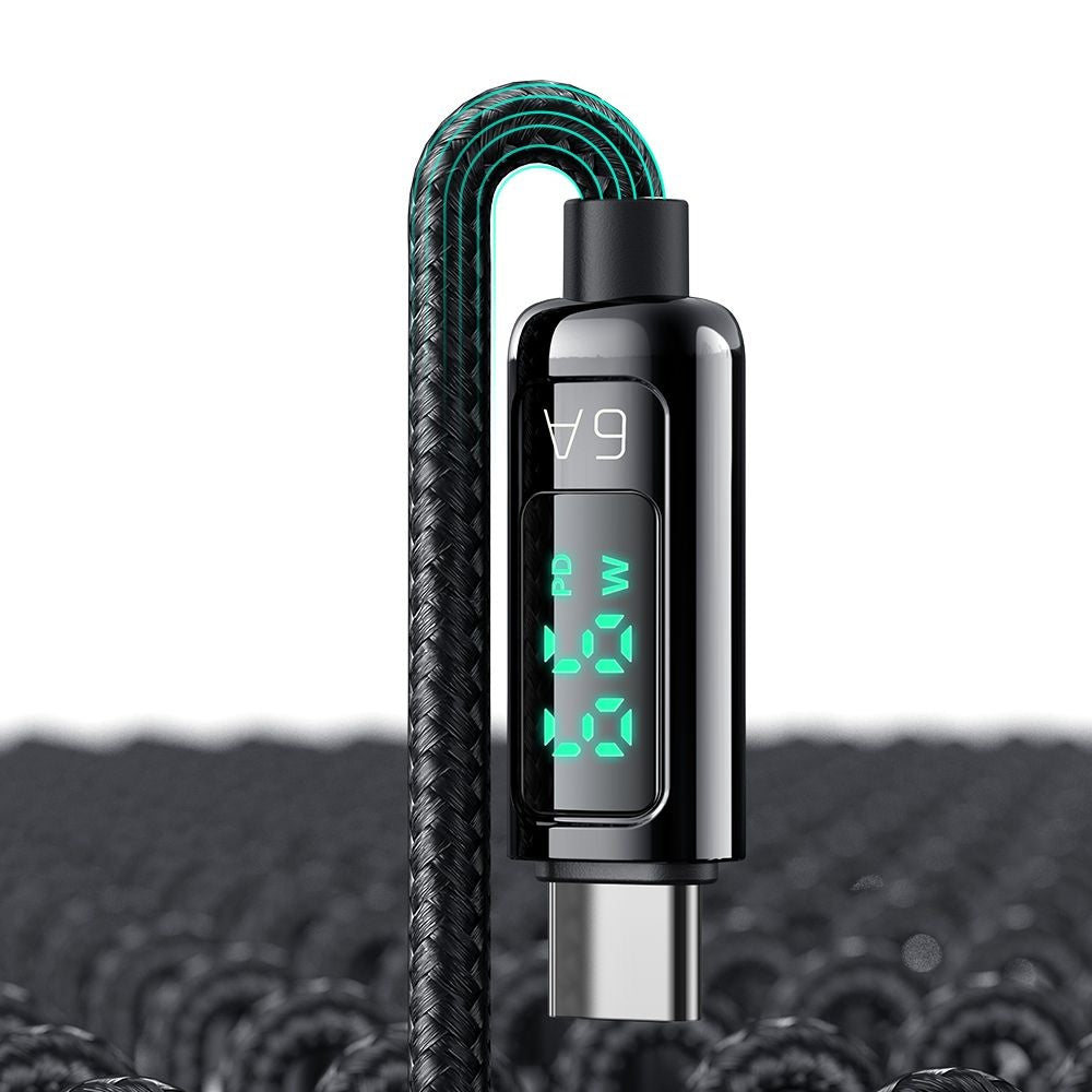 USB-A to USB-C McDodo CA-8690 Data and Charging Cable, 66W, 1.2m, Black