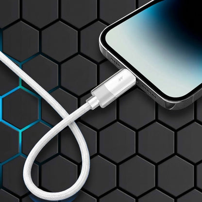 USB-C to Lightning Data and Charging Cable Lito LD07, 27W, 1m, White