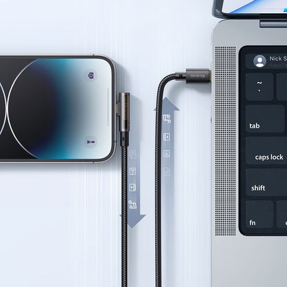 USB-C to Lightning McDodo CA-3390 Angled Data and Charging Cable, 36W, 1.2m, Black