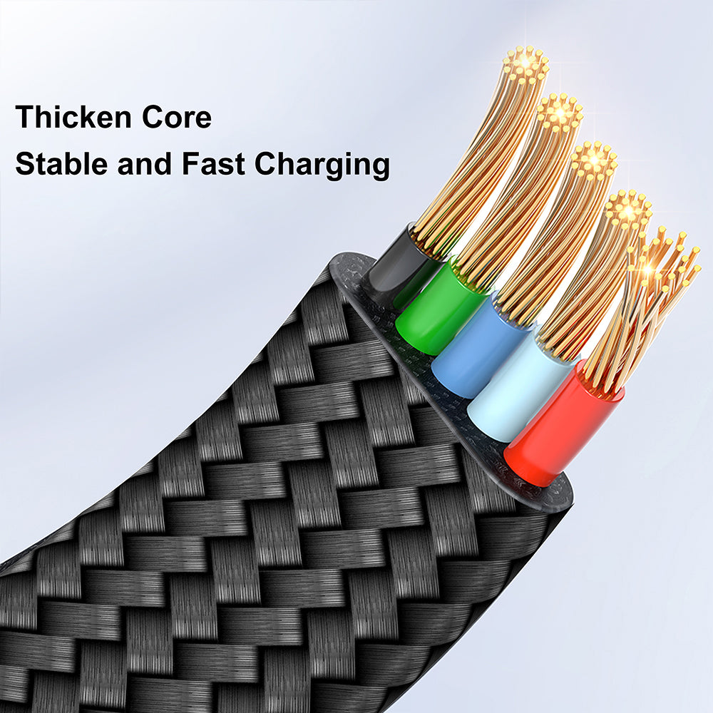 USB-C Data and Charging Cable - USB-C Lito LD11CC, 60W, 1m, Black