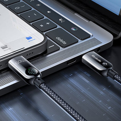 USB-C Data and Charging Cable - USB-C McDodo CA-4780 Display, 60W, 1.2m, Black