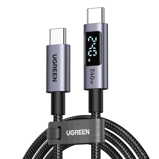 USB-C Data and Charging Cable - USB-C UGREEN 65866 Display, 240W, 1m, Gray