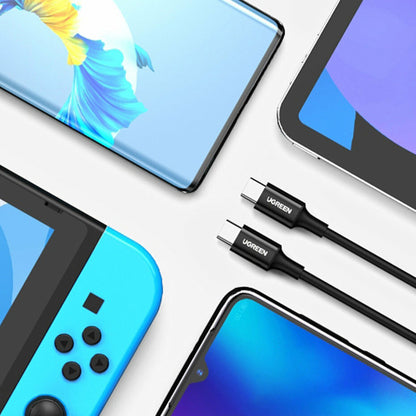 USB-C Data and Charging Cable - USB-C UGREEN US300 (80371), 100W, 1m, Black