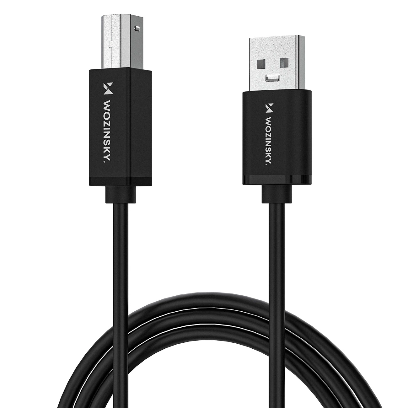 WZK WKDDY3S Printer Cable, USB-A - USB-B, 2m, Black