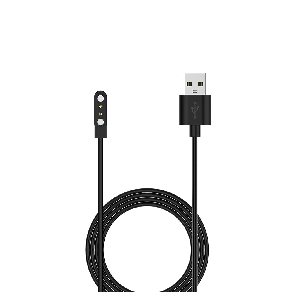 Techsuit TXC7 Charging Cable for Nothing CMF Watch Pro / Pro 2, USB-A, Black