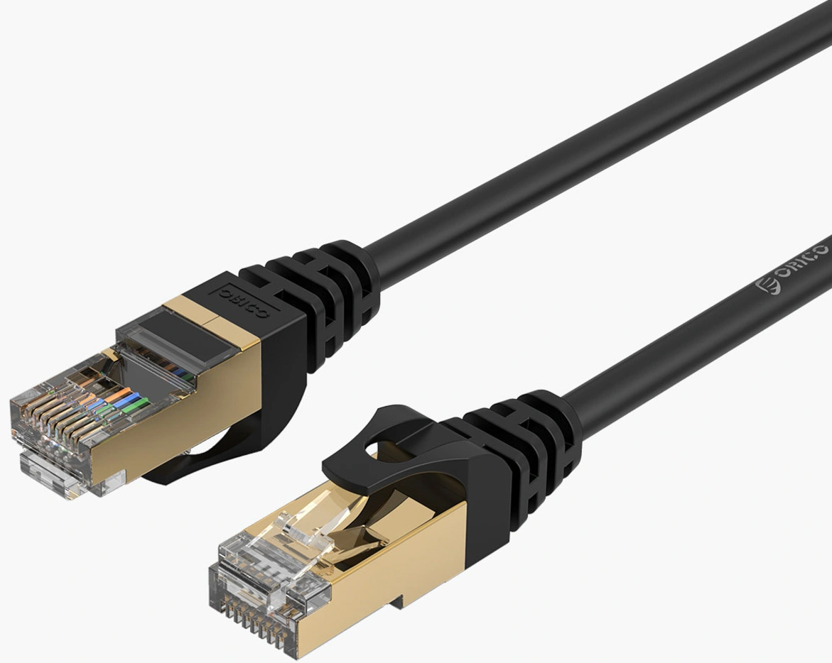 Orico PUG-C7 Network Cable, UTP, Cat7, 5m, Black