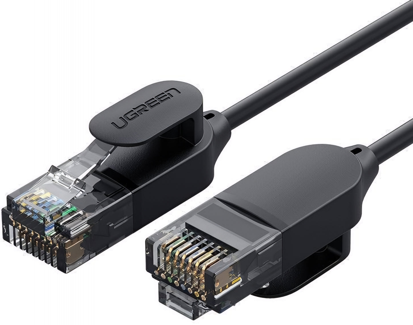 UGREEN NW122 Network Cable, UTP, Cat6A, 1.5m, Black
