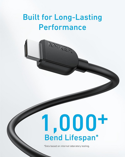 Anker Video Cable, HDMI - HDMI, 8K, 1.8m, Black A8742011