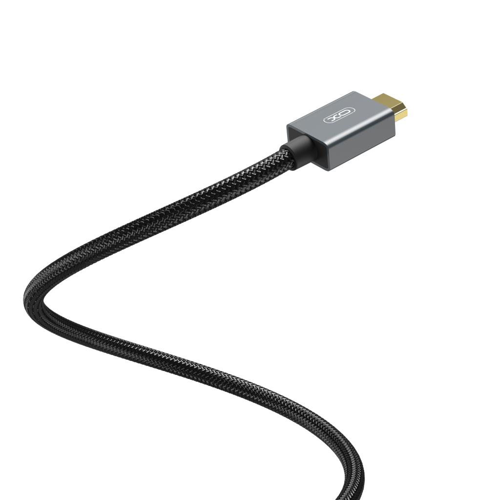 XO Design GB001 Video Cable, HDMI - HDMI, 8K, 1.5m, Black