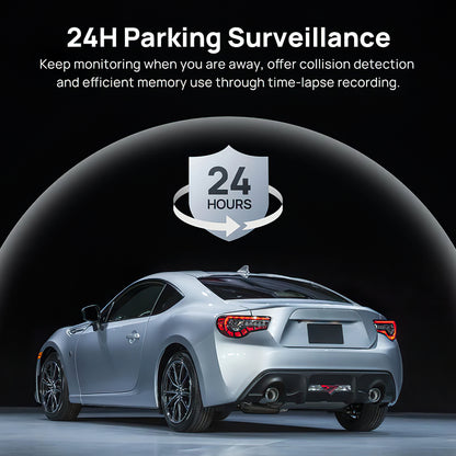 70mai Dash Cam A510 Car Camera, 3K, GPS, Wi-Fi, 2-inch Display 2AOK9-A510