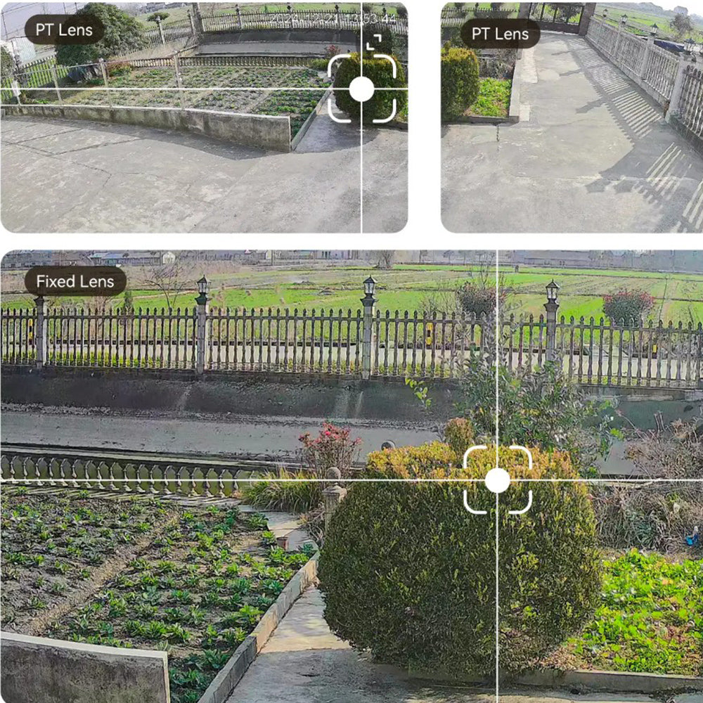 Imou Cruiser Triple Surveillance Camera, Wi-Fi, 3K + 2K, IP65, Outdoor IPC-S7UP-11M0WED