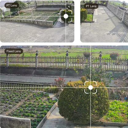 Imou Cruiser Triple Surveillance Camera, Wi-Fi, 3K + 2K, IP65, Outdoor IPC-S7UP-11M0WED