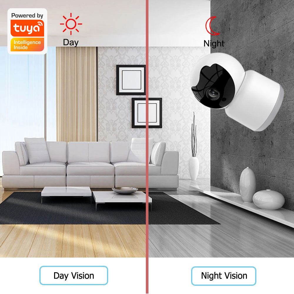 Techsuit Q15A Baby Surveillance Camera, Wi-Fi, 1080P, Indoor