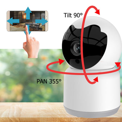 Techsuit Q15A Baby Surveillance Camera, Wi-Fi, 1080P, Indoor