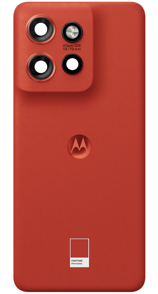 Battery Cover Motorola Edge 50 Neo, Red (Poinciana), Service Pack 5S58C28382