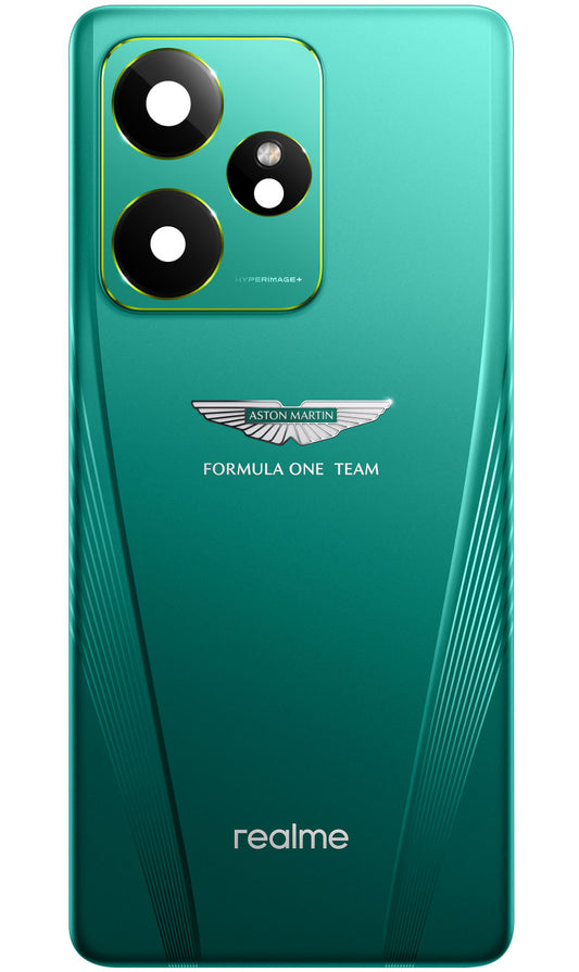Realme GT 7 Battery Cover, Green (Aston Martin Green), Service Pack 621033000619