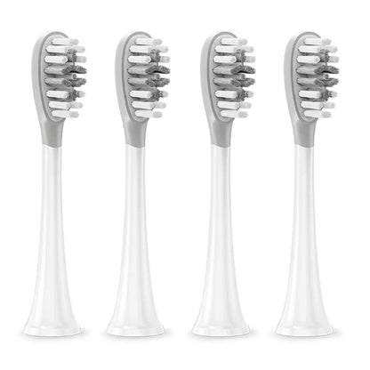 Gum Care Replacement Head for Bitvae S2 / S3 Electric Toothbrush, Set of 4, White