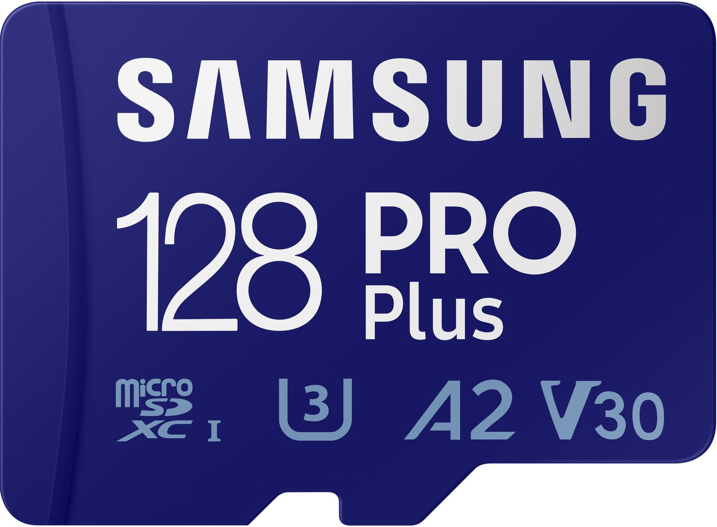 Samsung PRO Plus microSDXC Memory Card, 128Gb, Class 10 / UHS-1 U3, With Card Reader and Adapter MB-MD128KB/WW