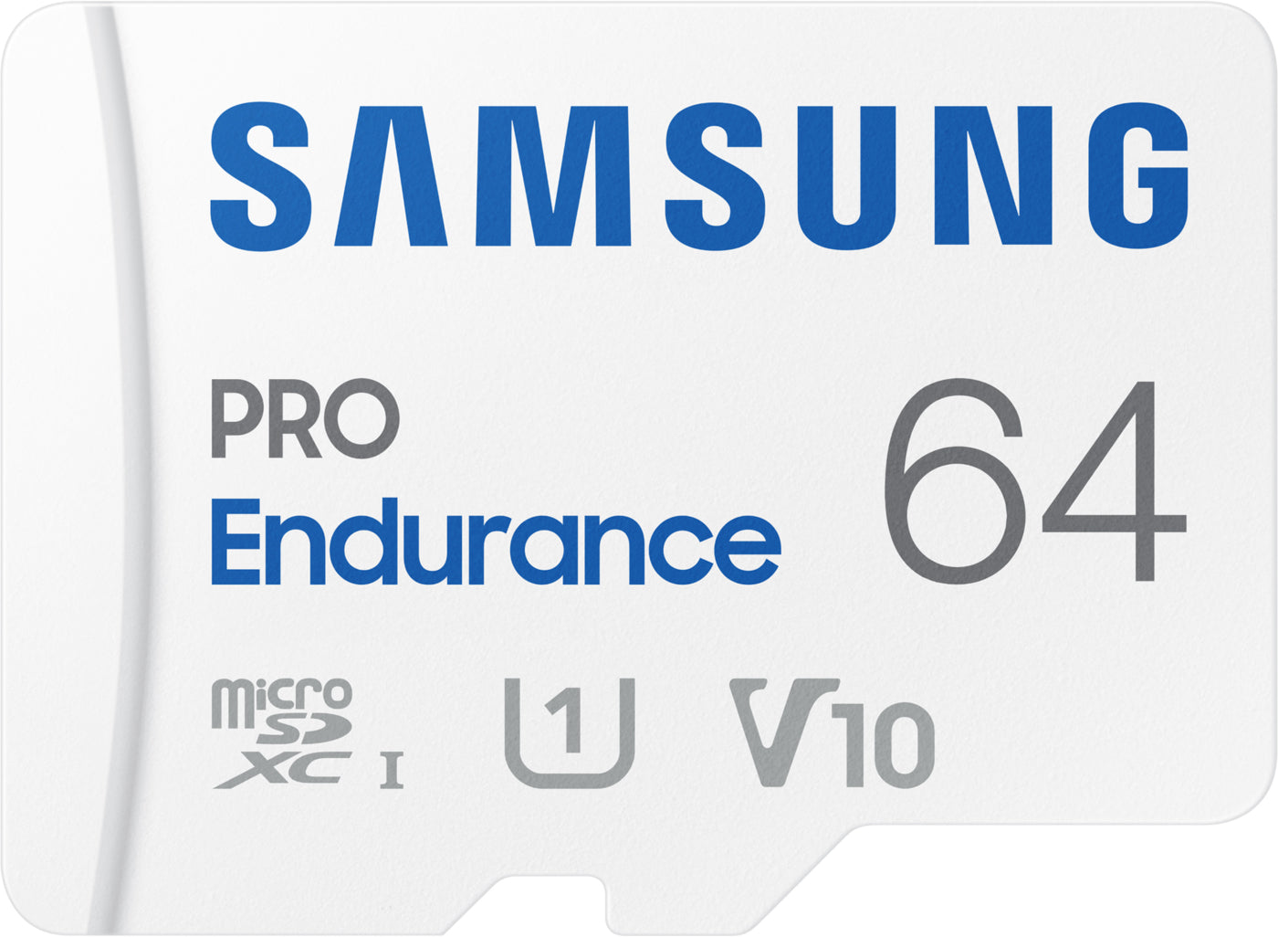 Samsung PRO Endurance microSDXC Memory Card, 64Gb, Class 10 / UHS-1 U1, With Adapter MB-MJ64KA/EU
