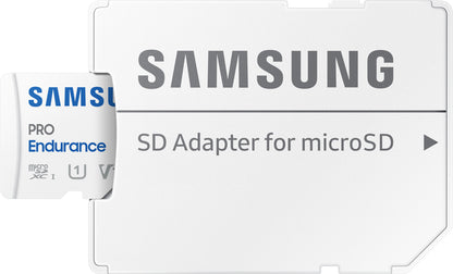 Samsung PRO Endurance microSDXC Memory Card, 64Gb, Class 10 / UHS-1 U1, With Adapter MB-MJ64KA/EU
