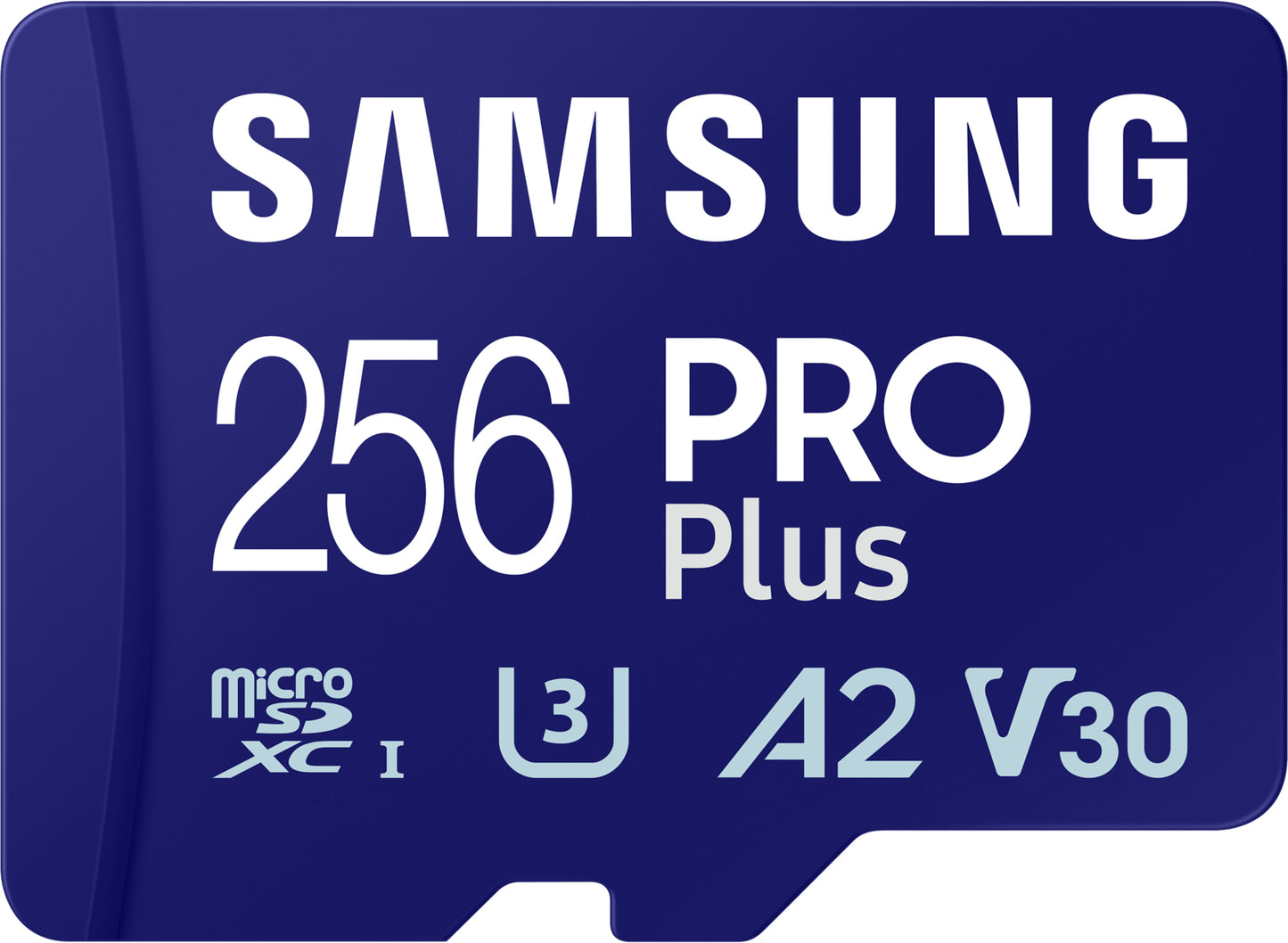 Samsung PRO Plus microSDXC Memory Card, 256Gb, Class 10 / UHS-1 U3, With Adapter MB-MD256SA/EU