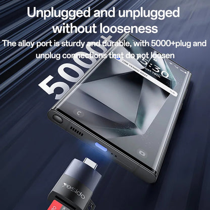 USB Card Reader Yesido GS37, microSD, Black