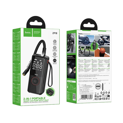 HOCO ZP18 Auto Compressor, Black