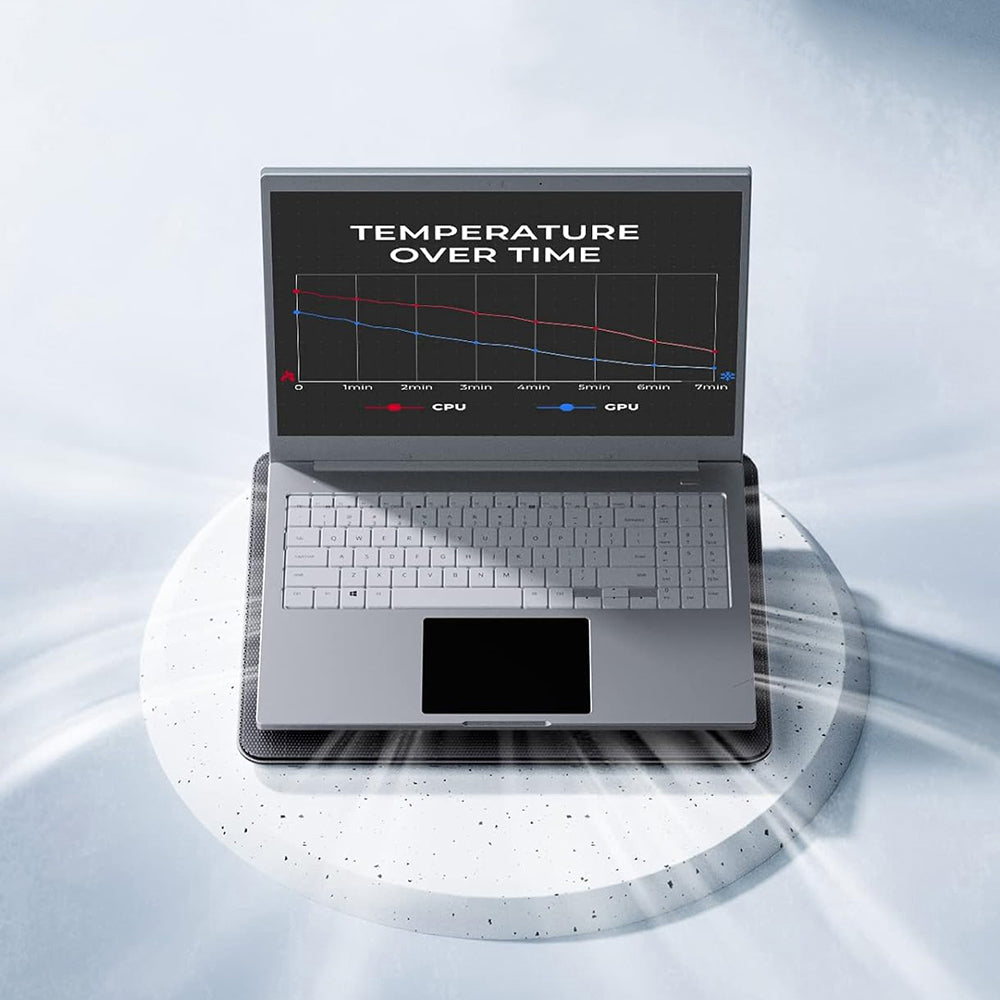 HAVIT F2067 Cooler for Laptop 9inch - 18.3inch, Black