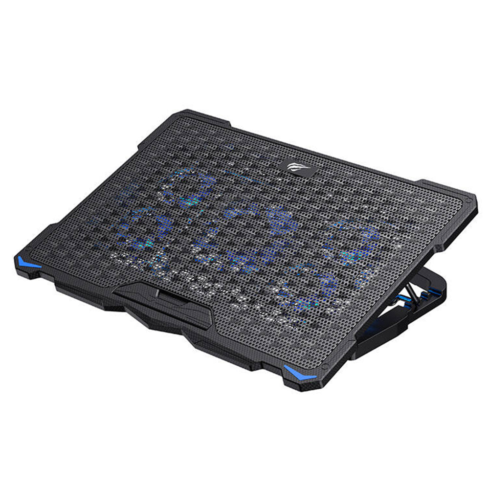 HAVIT F2076 Cooler, for Laptop max. 17inch, Black, Resealed