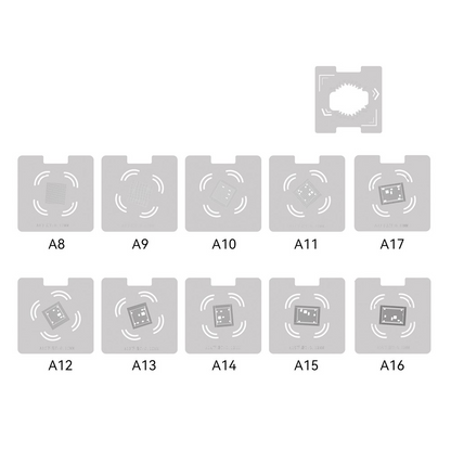 Service Mat RF4 RF-PO32 with BGA Mesh (Model A8 - A17), 50cm x 20cm