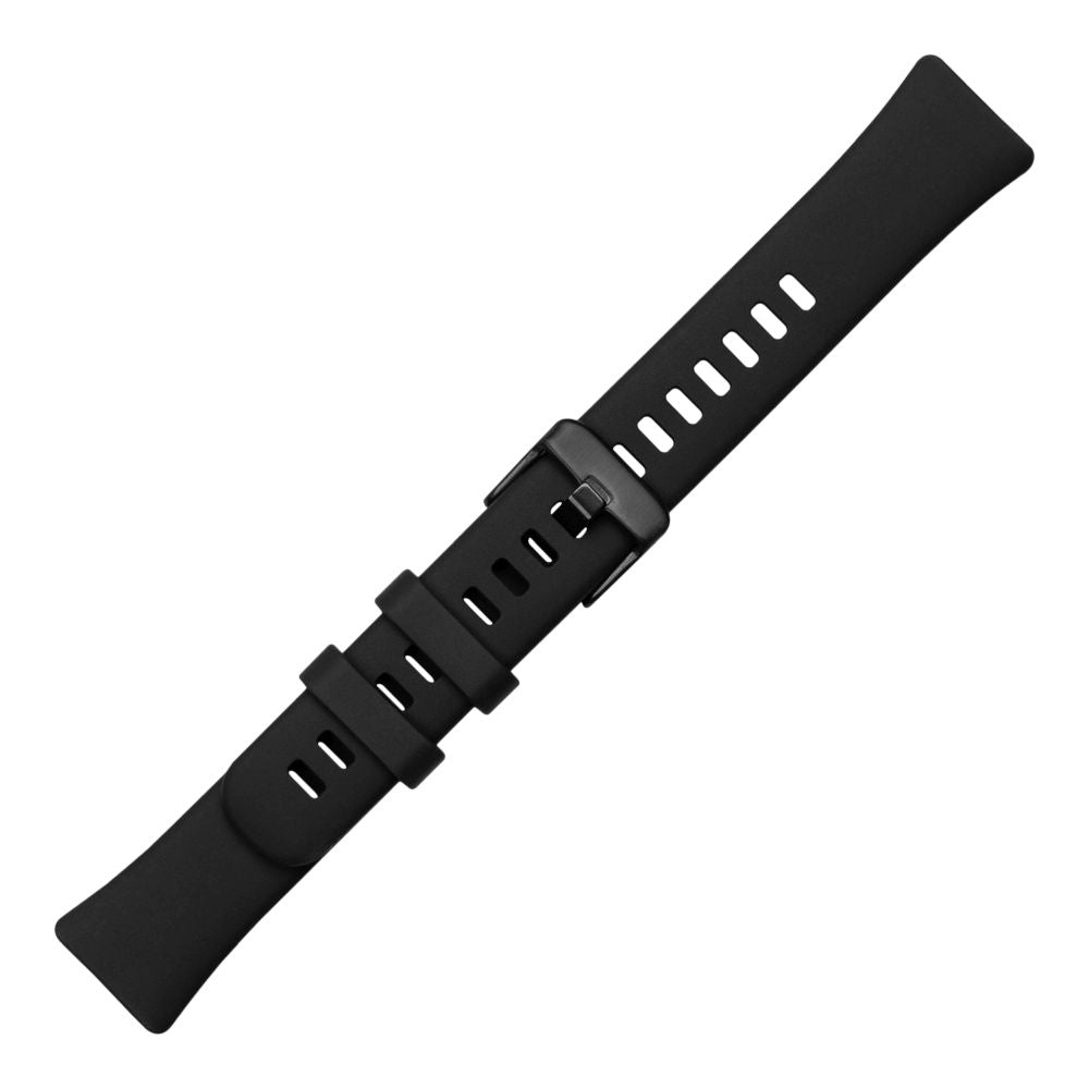 Fixed Silicone Strap for Huawei Band 10 / 9 / 8, Black