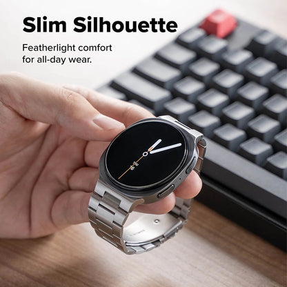 Ringke Metal One Air Strap for Samsung Galaxy Watch8 / Watch8 Classic Series, Silver
