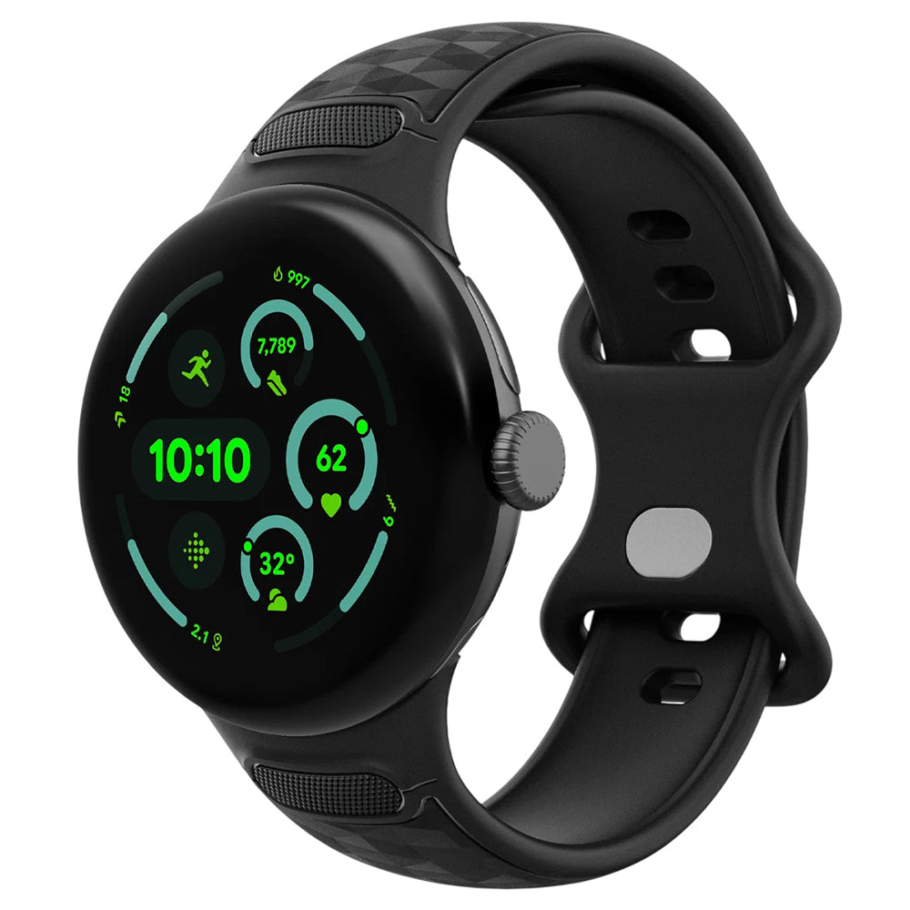 Spigen Parallax Band for Google Pixel Watch 45mm Series, Matte Black AMP10192