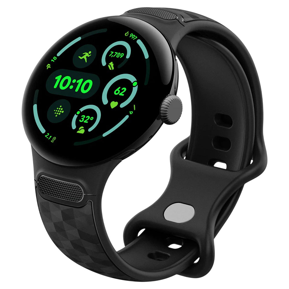 Spigen Parallax Band for Google Pixel Watch 45mm Series, Matte Black AMP10192
