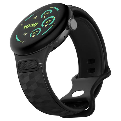 Spigen Parallax Band for Google Pixel Watch 45mm Series, Matte Black AMP10192