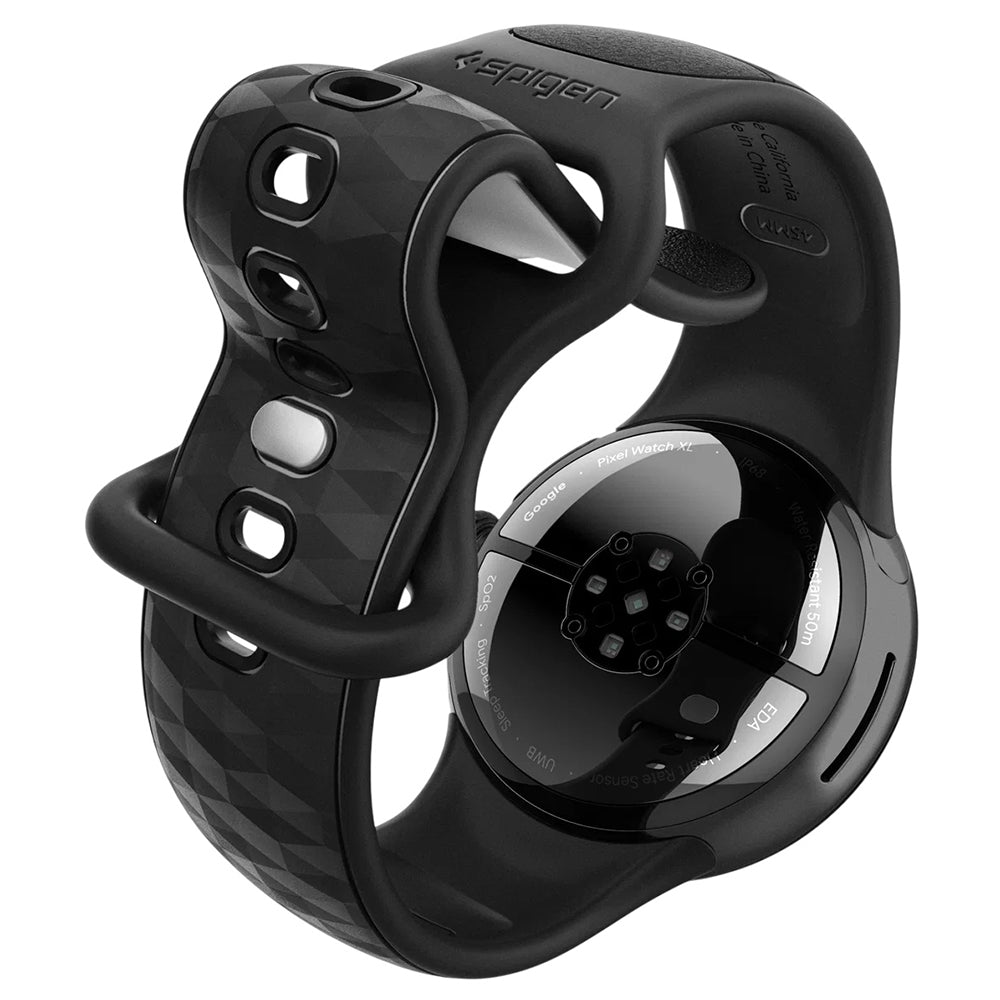 Spigen Parallax Band for Google Pixel Watch 45mm Series, Matte Black AMP10192