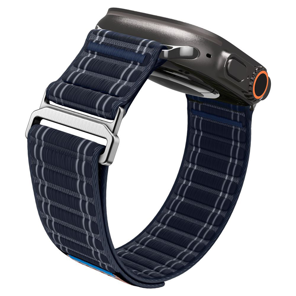 Spigen WBF0 Strap for Apple Watch 49mm / 46mm / 45mm / 44mm Series, Navy Blue