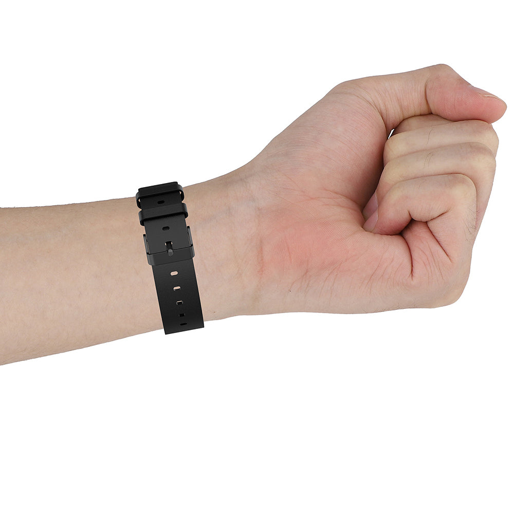 Techsuit W007PU Strap for Samsung Galaxy Watch / Huawei Watch Series, 20mm, White