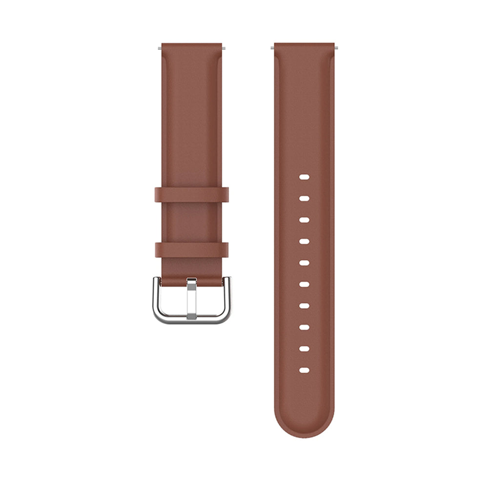 Techsuit W007PU Strap for Samsung Galaxy Watch / Huawei Watch Series, Brown