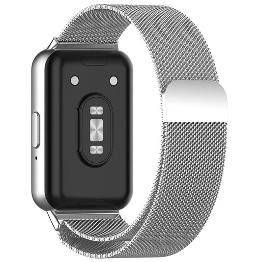 Techsuit W009 Strap for Samsung Galaxy Fit3 R39M, Silver