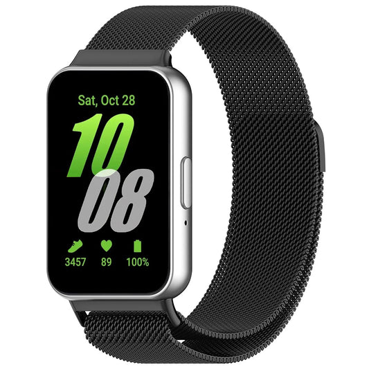 Techsuit W009 Strap for Samsung Galaxy Fit3 R39M, Black