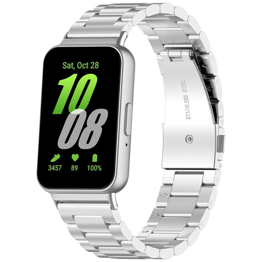 Techsuit W010 Strap for Samsung Galaxy Fit3 R39M, Silver