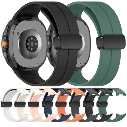 Techsuit W011 Strap for Samsung Galaxy Watch 8 Classic / Watch8 44mm / Watch 8 40mm, Navy Blue